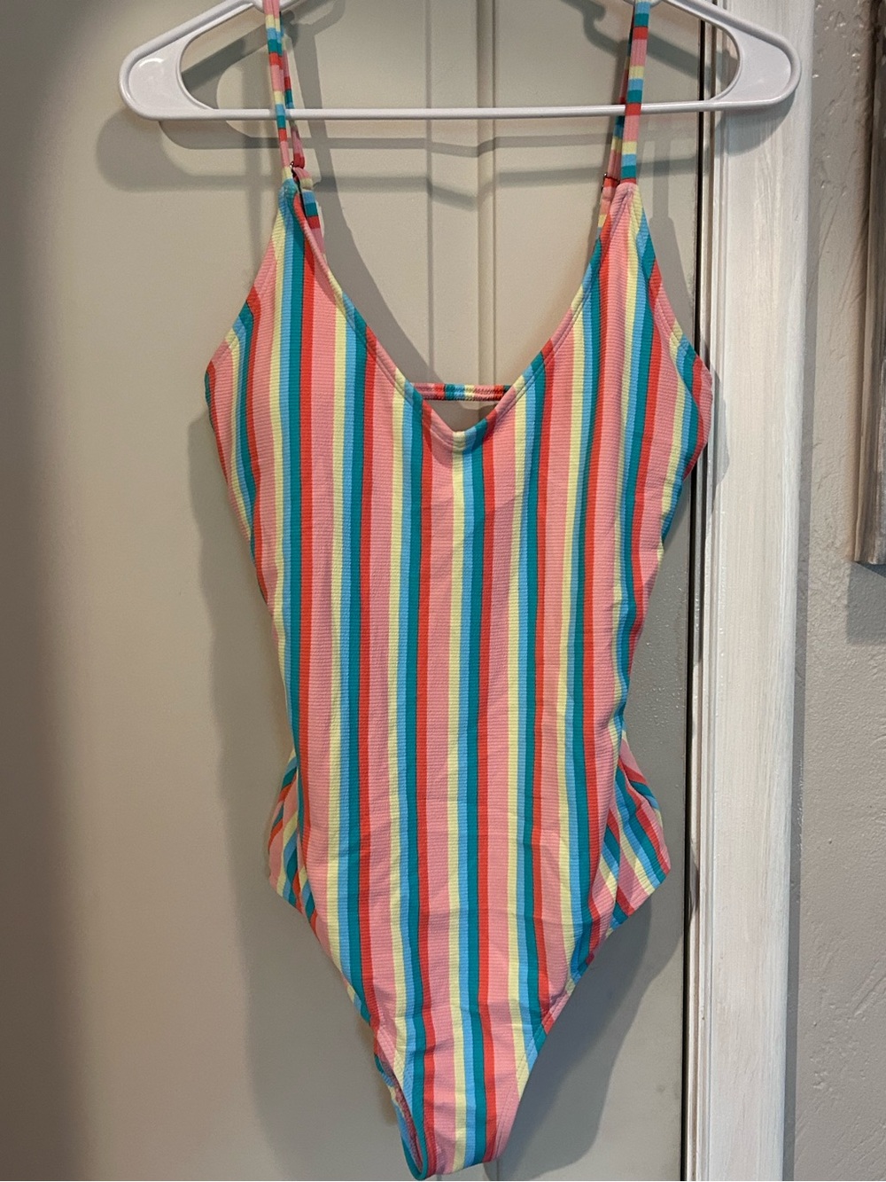 Bingo Surf Striped 1 Piece Swimsuit Multi-Color